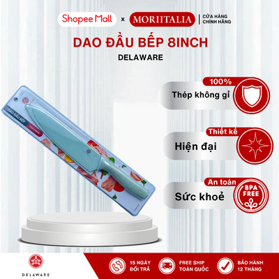Dao Đầu Bếp Delaware Thép Không Gỉ Phủ Chống Dính Kích Thước 8Inch- 012928-BLU