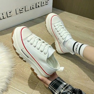 Giày bata nữ đế cao cá tính kèm box