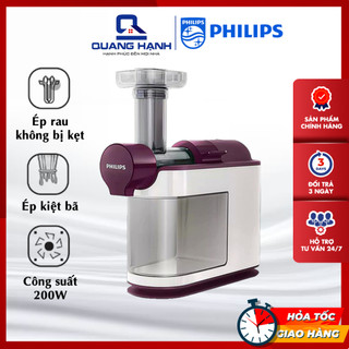 Máy ép chậm trục ngang philips hr1891 200w | bảo hành 12 tháng