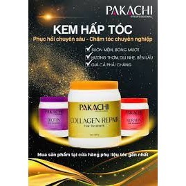 [ SỈ ] Kem hấp tóc phục hồi chuyên sâu Pakachi siêu mềm mượt, siêu tiết kiệm 1000g