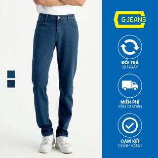 Quần dài nam jeans col đứng g-jeans d1108j8386