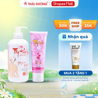 Combo Sữa tắm Tây Thi 480ml và Sữa rửa mặt Tây Thi 90g tặng tuýp  dầu gội 7 plus  Gold 50ml -Sao Thái Dương