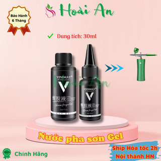 Nước Pha Sơn Gel | Dung dịch pha loãng sơn Gel - kết hợp với máy phun sơn Ombre