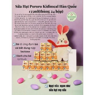 Sữa hạt ngũ cốc pororo Kiddie Meal Hàn Quốc bay air 135ml