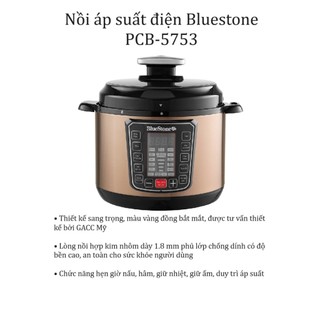 Nồi áp suất điện bluestone pcb-5753