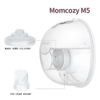 Phụ kiện thay thế máy hút sữa điện rãnh tay MOMCOZY M5, M6 - Van chân không / Màng ngăn silicone