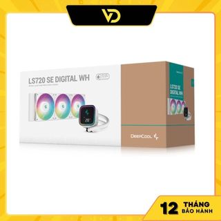 TẢN NHIỆT NƯỚC CPU DEEPCOOL LS720 SE DIGITAL BLACK / WHITE  [NEW]