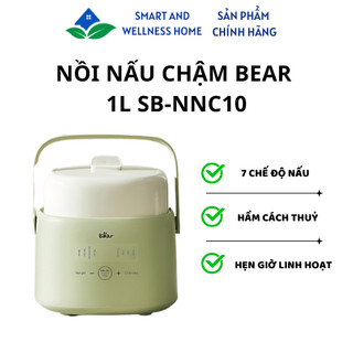 Nồi nấu chậm Bear 1L SB-NNC10 - Bảo hành 18 tháng