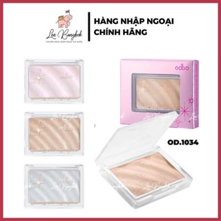   CHUẨN THÁI  Phấn Bắt Sáng Odbo Glowing Skin Highlighter OD1304 Có Nhũ Cho Da Tươi Sáng Rạng Rỡ Thái Lan 4.5g 
