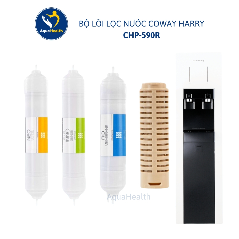 Bộ 4 lõi lọc nước Coway dùng cho các máy lọc nước Coway CHP- 590R/ 06ER/CP-07HR/CHPI-08BR
