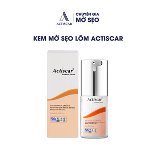 ( 1ML - Hàng tặng không bán ) Kem Xử Lý Sẹo Lõm, Sẹo Rỗ Actiscar 20ml Hỗ Trợ Làm Mờ Sẹo Rỗ, Lấp Đầy Sẹo Lõm