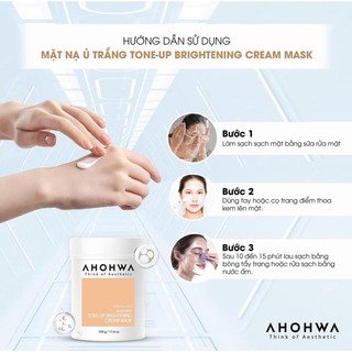 Kem Ủ Trắng Ahohwa First Solution ( Hũ 500gr )