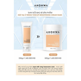 Kem Ủ Trắng Ahohwa First Solution ( Hũ 500gr )