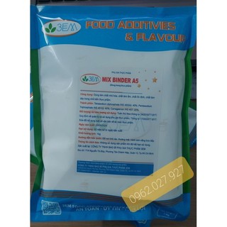 MIX BINDER A5 - Phụ gia tao cứng,chắc cho giò chả, bò viên, chả cá,..