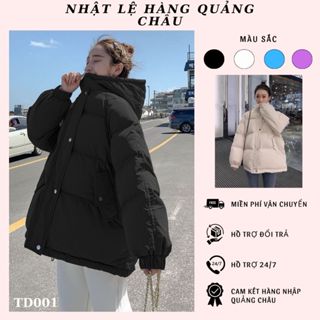 [Sẵn] Áo Phao béo 5 màu, áo phao có mũ hàng QC cao cấp dày dặn cho nữ- TD001