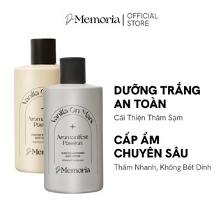 [Livestream KOL] Sữa Tắm Và Dưỡng Thể Trắng Da Hương Nước Hoa Thư Giãn De Memoria 300ml/chai