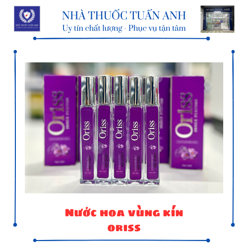 Nước hoa vùng kín Oriss 10ml (xịt) (Hộp)