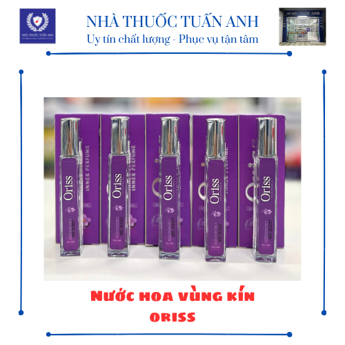 Nước hoa vùng kín Oriss 10ml (xịt) (Hộp)