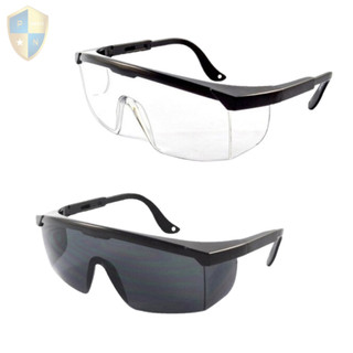 Kính bảo hộ lao động EV105 đen trắng. Kính chống UV, chống loá