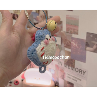 móc khoá cá đuối bằng len (tiemcoochan)