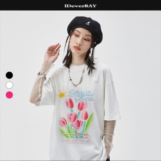 Áo Thun Unisex Cao Cấp Chính Hãng IDEVERRAY x VUNC Spring Breeze Chất Cotton - 260gsm