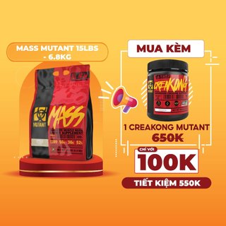 Sữa Tăng Cân Mutant Mass 15Lbs – 6,8kg