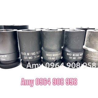 Đầu tuýp 1'' , đầu khẩu 1 inch maoming , đầu típ 1 inch đen thép cr-mo