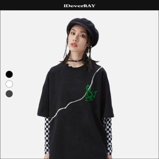 Áo thun unisex cao cấp chính hãng IDEVERRAY Voyage form oversize chất liệu cotton-260gsm