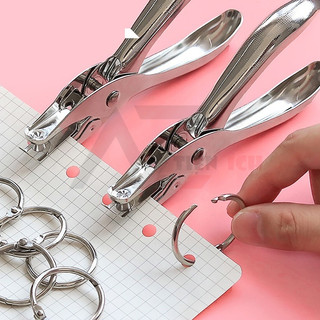Kìm bấm lỗ giấy refill dụng cụ bấm lỗ giấy đơn làm sổ còng sổ planner bullet journal tiện dụng