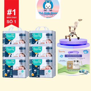 Combo 6 Bịch Tã/bỉm Quần Gooby Premium chống trào đến 12h size M/L/XL - Umee Babycare