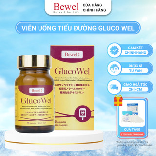 Viên Uống Tiểu Đường Bewel GlucoWel Waki Hỗ Trợ Kiểm Soát & Giảm Lượng Đường Trong Máu