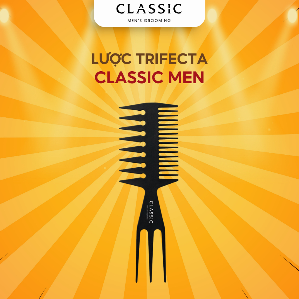 Lược Classic Men Trifecta Comb