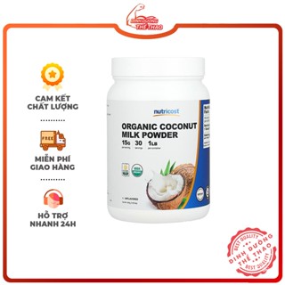 NUTRICOST ORGANIC COCONUT MILK POWDER 454GRAM Bột Sữa Dừa ( Hsd 04/2025)