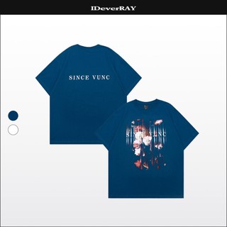 Áo thun unisex cao cấp chính hãng IDEVERRAY x VUNC Fallin' Flowers form oversize chất cotton 260gsm