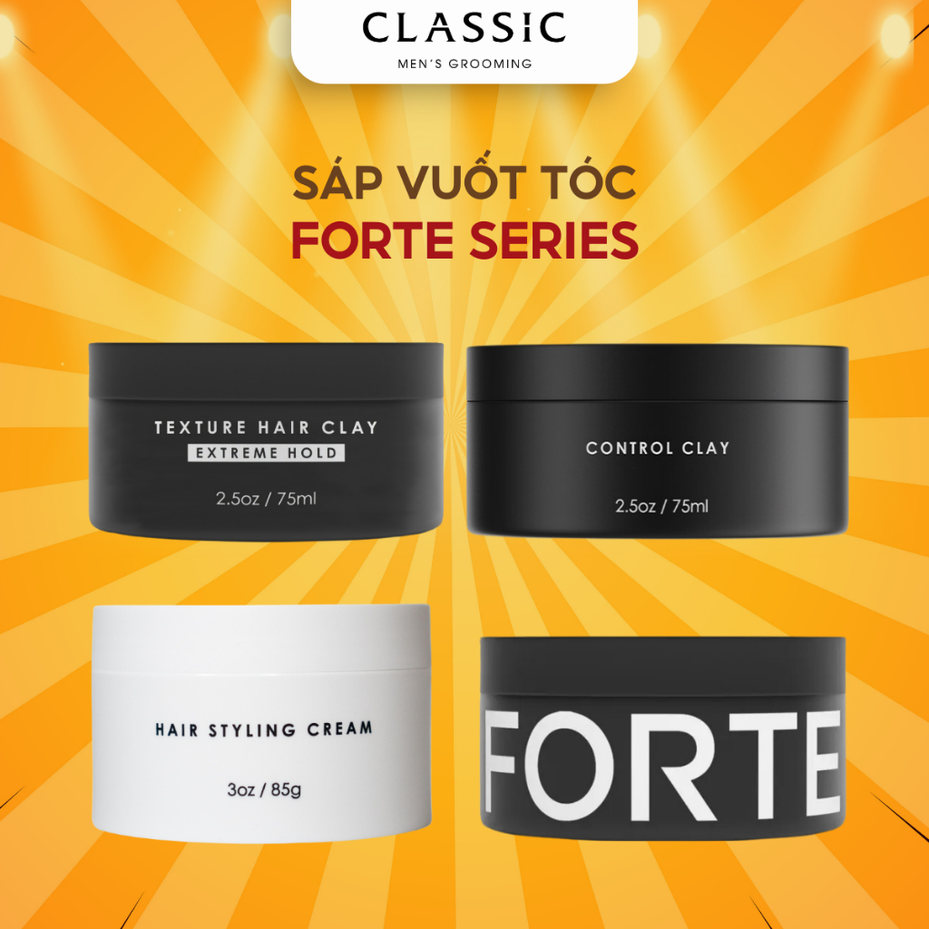 Sáp Vuốt Tóc Forte Series
