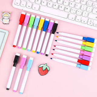 Bút dạ viết bảng xóa được nhiều màu cho bé, bút lông viết bảng có đầu xóa cho bé tập viết vẽ 89000