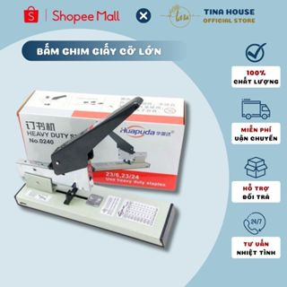 Bấm Ghim Giấy Loại To 100-240 Tờ Cố Định Giấy Chuyên Nghiệp - Dập Ghim Giấy Văn Phòng, Quán Photo