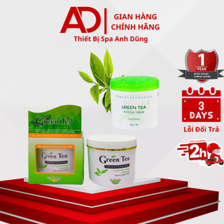 Kem Massage Mặt, Kem Massage Body Trà Xanh Hàn Quốc - Green Tea Massage Cream