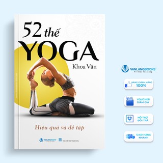 Sách - 52 thế yoga hiệu quả và dễ tập - vanlangbooks