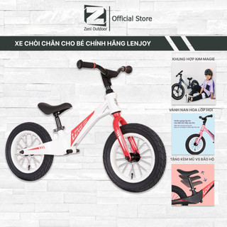 Xe chòi chân cho bé, xe thăng bằng cho bé chính hãng lenjoy s400-12m - mua kèm mũ + đồ bảo hộ