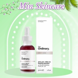 Serum tẩy da chết the ordinary aha 30% + bha 2% peeling solution - min