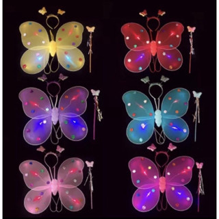 Đồ Chơi Hoá Trang Cánh Bướm Thiên Thần Có Đèn Cho Bé