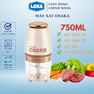 Máy Xay Đa Năng Osaka Nắp Đồng Chính Hãng, Máy Xay Sinh Tố Cầm Tay, Máy Xay Thịt Mini Cao Cấp BH 12 Tháng