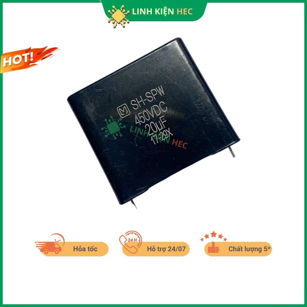 Tụ điều hoà 20uF 450V Daikin, Daikin shizuki chính hãng chất lượng tốt