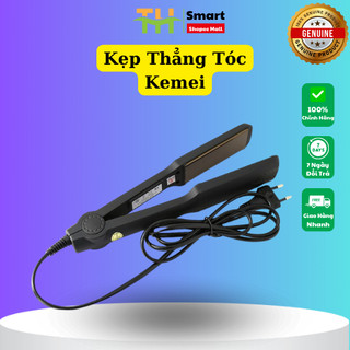 Máy duỗi tóc kemei chính hãng, máy uốn tóc làm tạo kiểu ếp,là thẳng uốn cụp xoăn lọn đa năng
