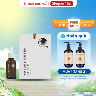 Mua 1 Hộp Tinh chất Nature Queen Face Oil tặng 2 dầu gội thảo dược Nature Queen 480ml