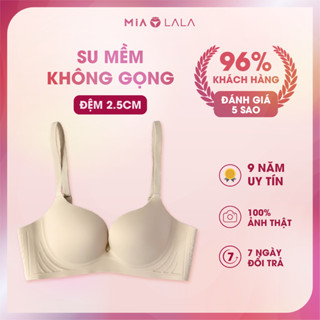 Áo ngực su không gọng đệm 2,5cm nâng đẩy êm ái Mialala 3872 FAL03073872