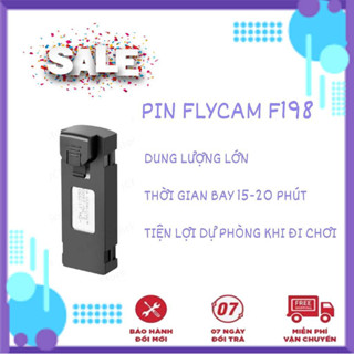 Pin Flycam F198 2000mAh , Pin Fly cam E99 E88 Pro Max E88 dung lượng cao 3.7V 1800mAh