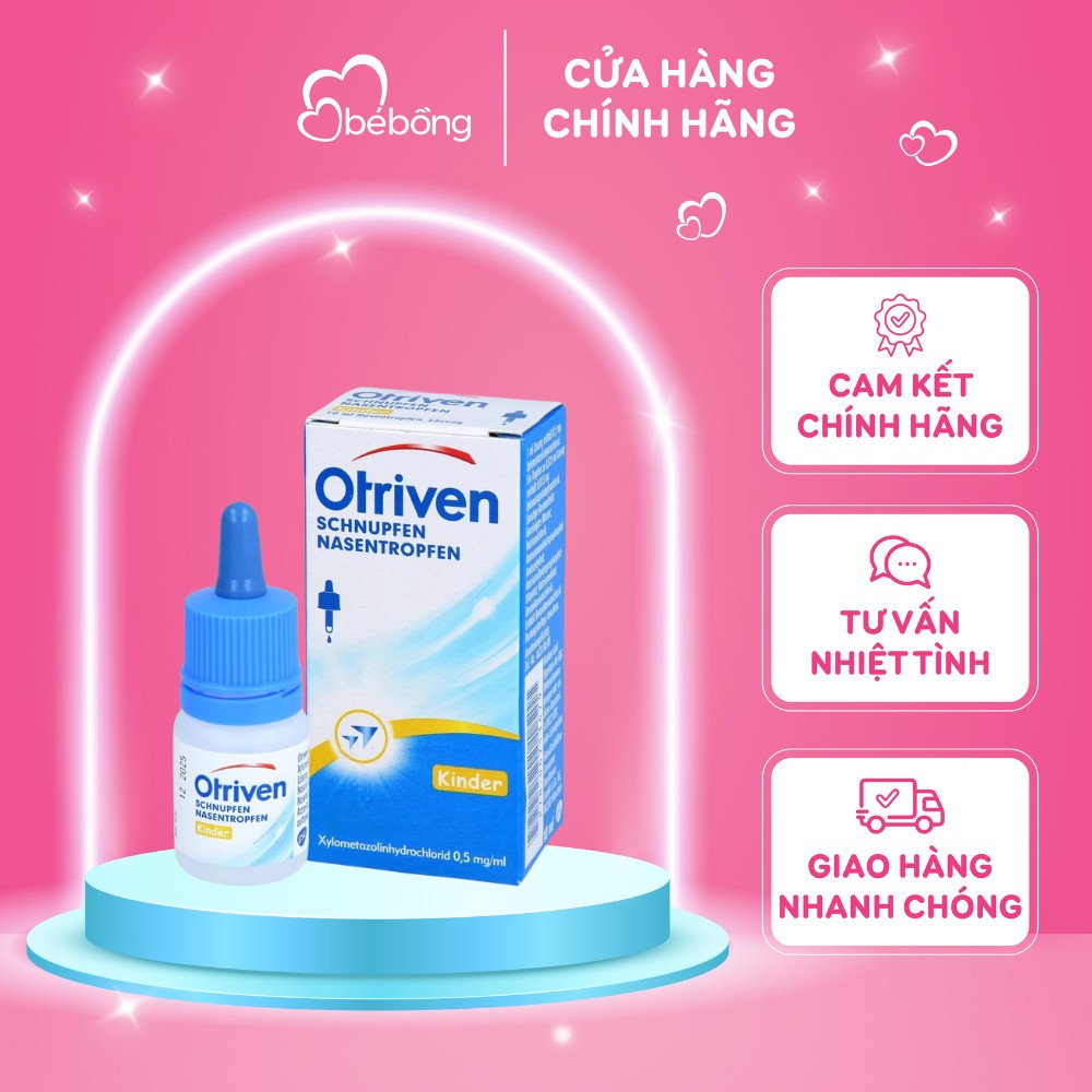 Nhỏ mũi Otriven hàng Đức.