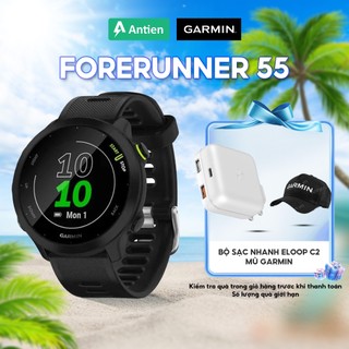 Đồng hồ thể thao, đồng hồ chạy bộ thông minh Garmin Forerunner 55 - Hàng Chính Hãng BH 2 năm